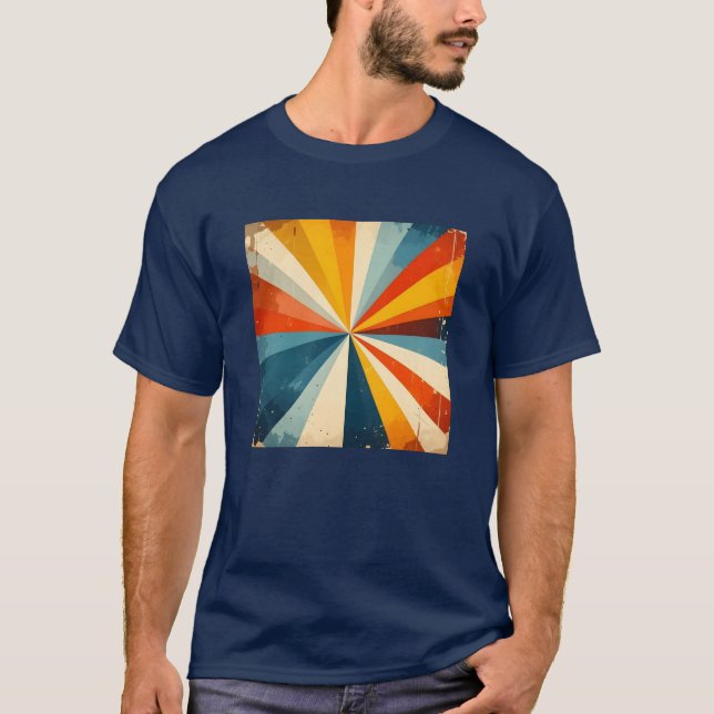 Radiant Retro T Shirt (Framsida)