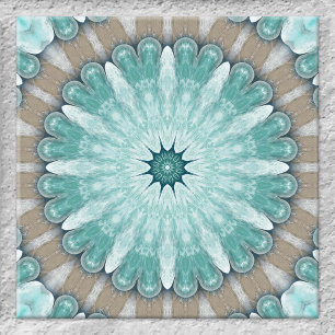 Radiant Sea Star Geometric Ceramic Bathroom Tile Kakelplatta