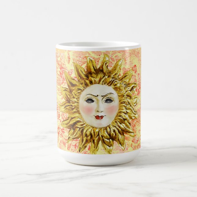 Radiant Sol Ansikte Kaffemugg (Center)