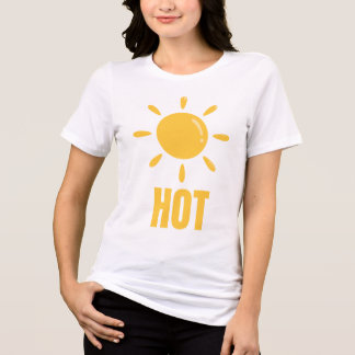Radiant Sol - Hett och fetstil T Shirt