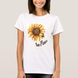 Radiant solrosblommor Kvinnor i T-Shirt