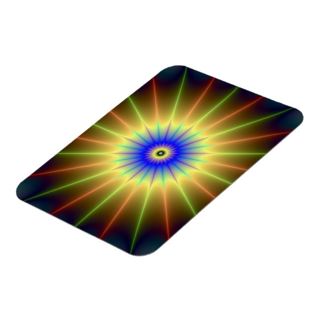 Radiant Star Photo Magnet (Vänstra Sidan)