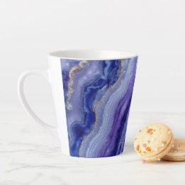 Radiant Tanzanite Facetéen Latte Mugg