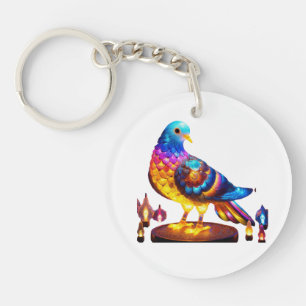 Radiant Urban Pigeon