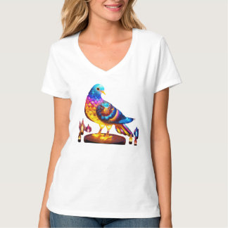 Radiant Urban Pigeon T Shirt