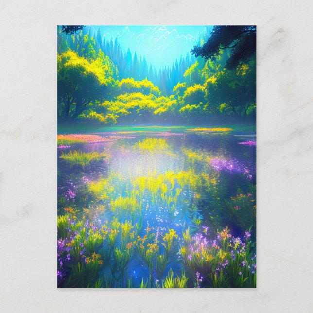 Radiant Wilderness Vykort (Framsida)