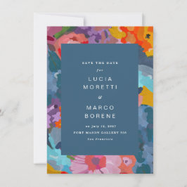 Radianta Blommar Spara Datumet