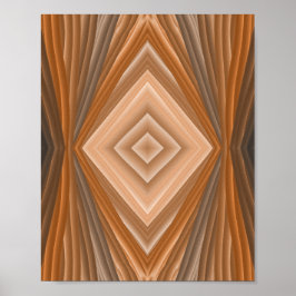 Radianta trådar: Anslutningen Färg Poster