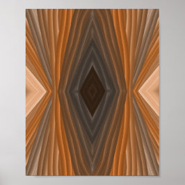 Radianta trådar: Anslutningen Färg Poster