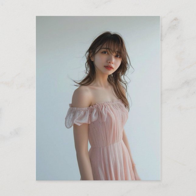 RadiantDreams佐藤花 Vykort (Framsida)