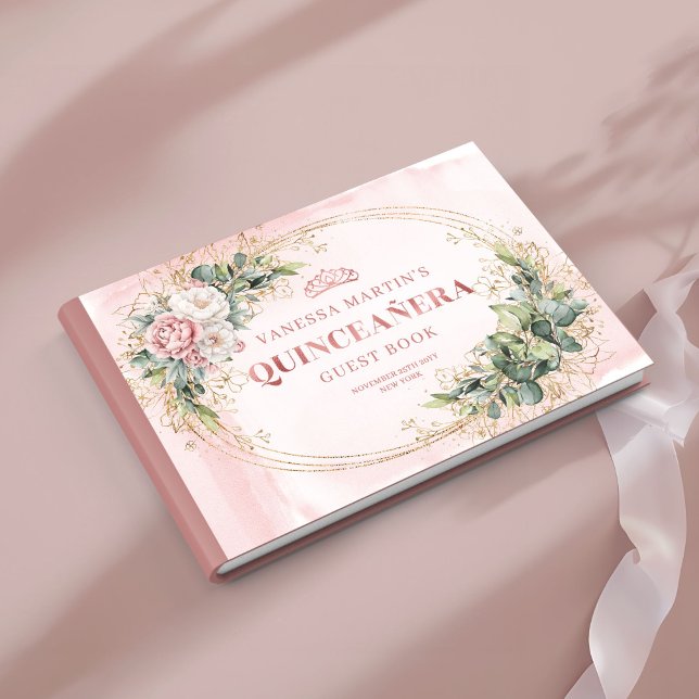 Radiante Libro de Firmas XV Años Flores y Eucalipt Gästböcker (Radiante Libro de Firmas XV Años Flores y Eucalipto

)