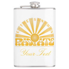 RADIATE BE BE BE THE Sunshine Vintage Retro Guld A Fickplunta