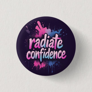 Radiate Confidence Pin | Self Love & Empowerment Knapp