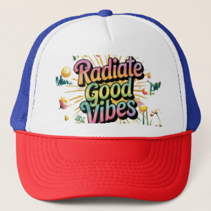 Radiate Good Vibes - Sprid Positivitet med Stil Keps