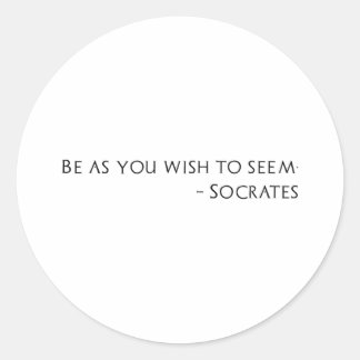 Radiate Positivity Runt Klistermärke