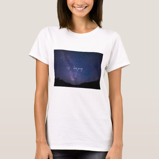 "Radiate Positivity" T Shirt (Framsida)