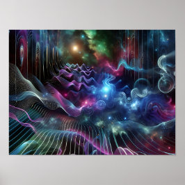 Radiating From Beyond The Void Poster