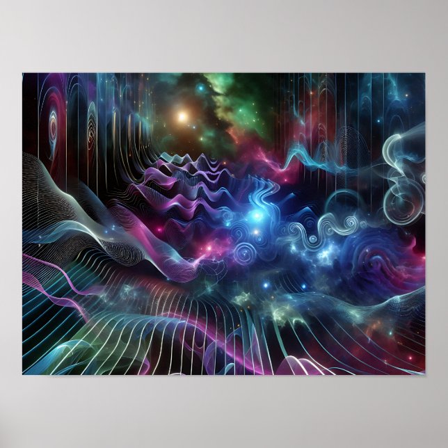 Radiating From Beyond The Void Poster (Framsidan)