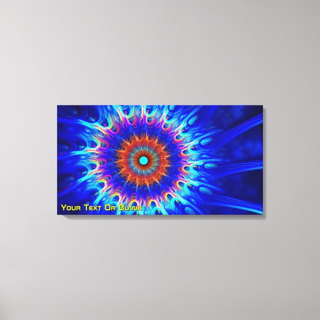 Radiativ Zon Canvastryck (Framsida)
