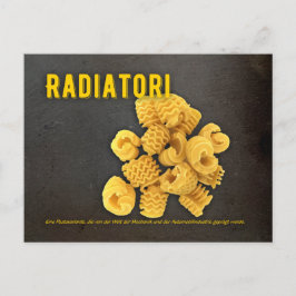 Radiatori Italienisches Restaurant Rezept zutat Vykort