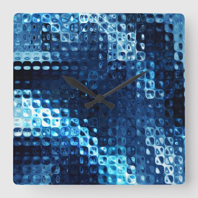 Radical Art 10 Wall Clock Fyrkantig Klocka (Framsida)