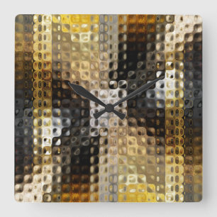 Radical Art 12 Wall Clock Fyrkantig Klocka