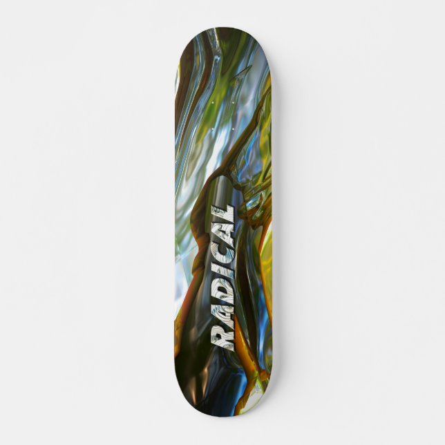 Radical Art 33B Skateboard Bräda 20 Cm (Framsida)