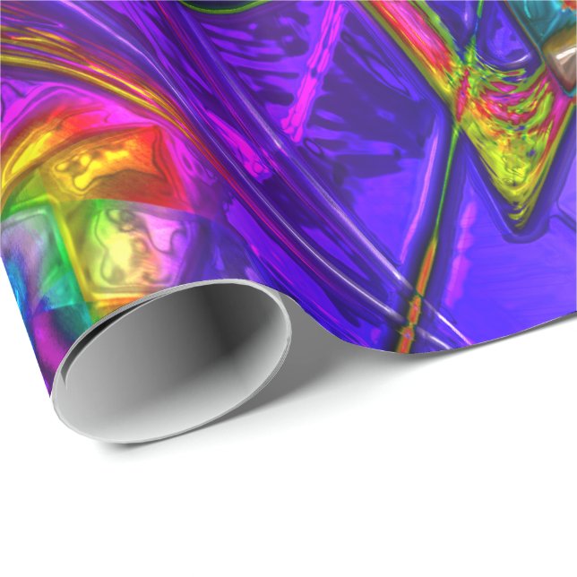 Radical Art 45 Wrapping Papper Presentpapper (Rullad Hörn)