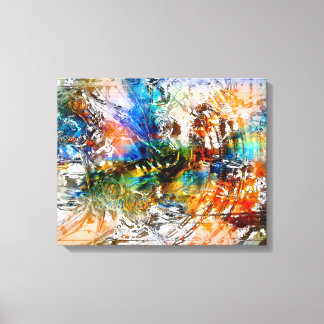 Radical Art 4 Wrapped Canvas