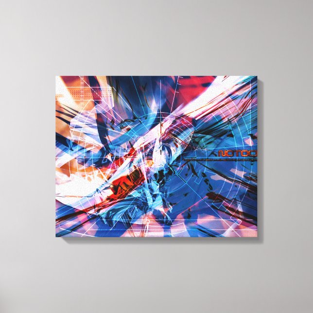 Radical Art 8 Wrapped Canvas (Framsida)