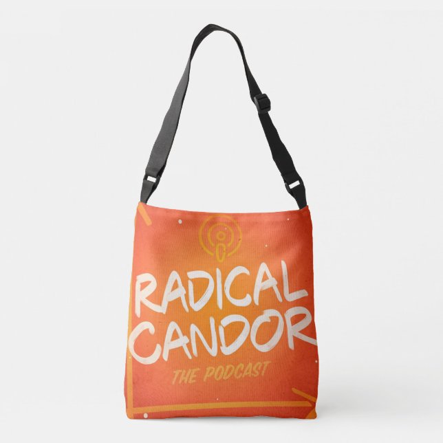 Radical Candor Podcast Crossbody Bag Axelväska (Baksida)