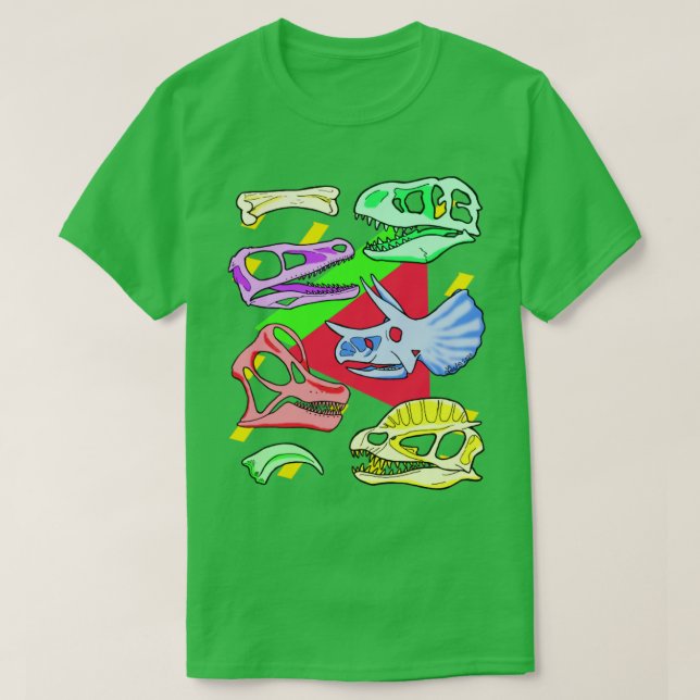 Radical Dinos T Shirt (Design framsida)