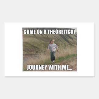 Radical London Fundising Stickers Rektangulärt Klistermärke