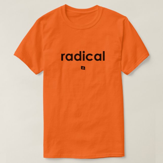 Radical Slogan T-Shirt (M/W) (Design framsida)