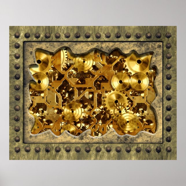 Radical Steampunk 10 Poster (Framsidan)