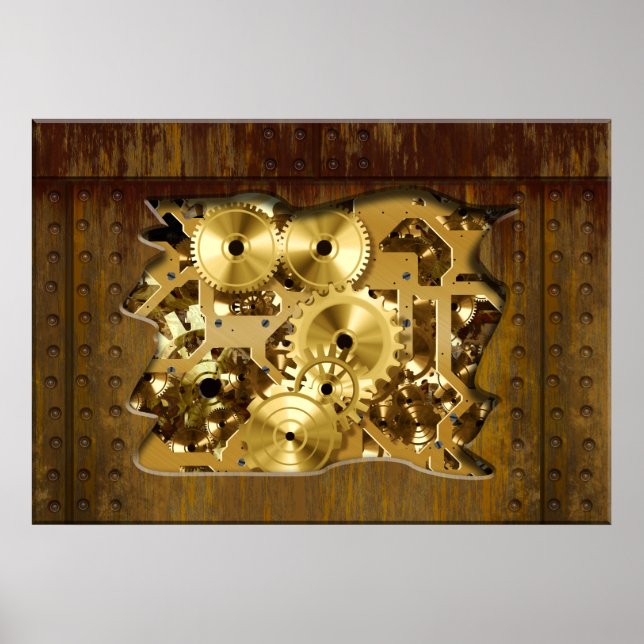 Radical Steampunk 3 Skriv ut Poster (Framsidan)