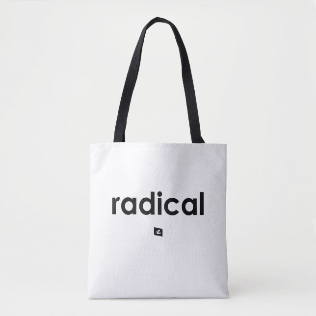 Radical Tote Bag Tygkasse (Framsida)