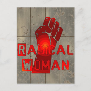 Radical Woman Vykort