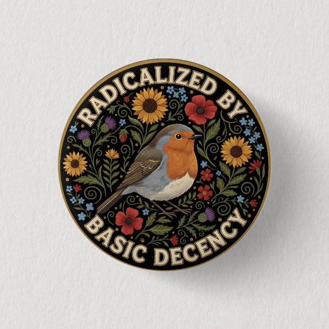 Radicalized by Basic Decency Birds lovers Knapp (Framsida)