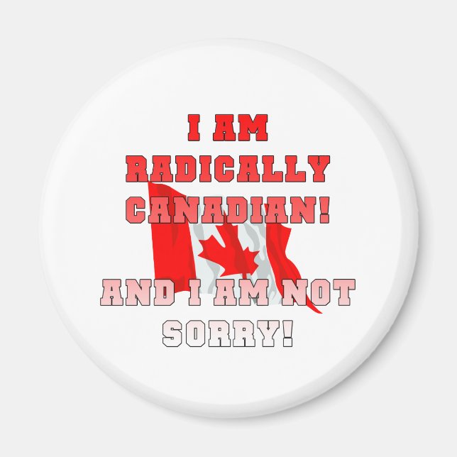 Radically Canadain Magnet (Framsidan)
