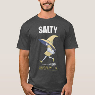 Radicated by Basic Decency Salty Witch T Shirt
