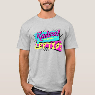 Radiell lutning t shirt
