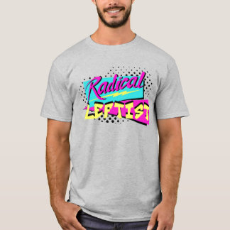 Radiell lutning t shirt