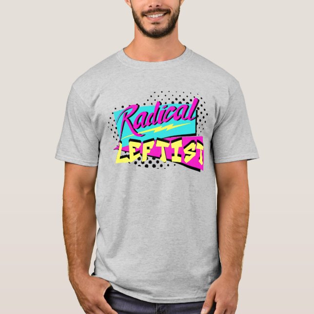 Radiell lutning t shirt (Framsida)