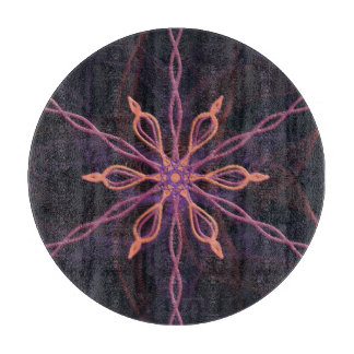 Radiell Symmetri Blommig Design
