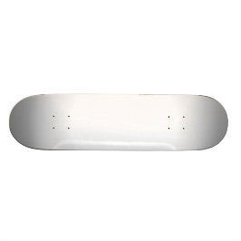 Radiella silver & vit bleknar skateboard bräda 21,5 cm
