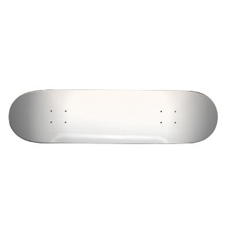 Radiella silver & vit bleknar skateboard bräda 21,5 cm