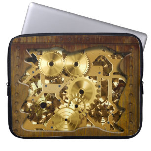 Radiellt Steampunk 3 Laptop sleeve