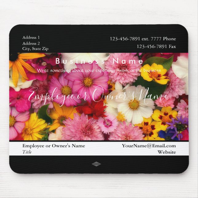 Radient Färg Gift Promo Mousepad Musmatta (Framsidan)