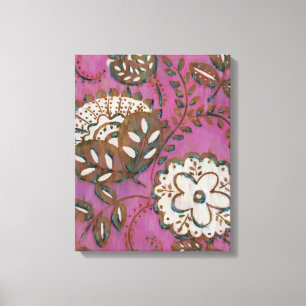 Radient ornament I Canvastryck